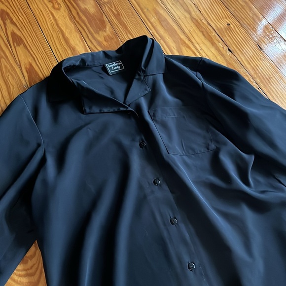 Black Dress Button Down - Picture 4 of 4